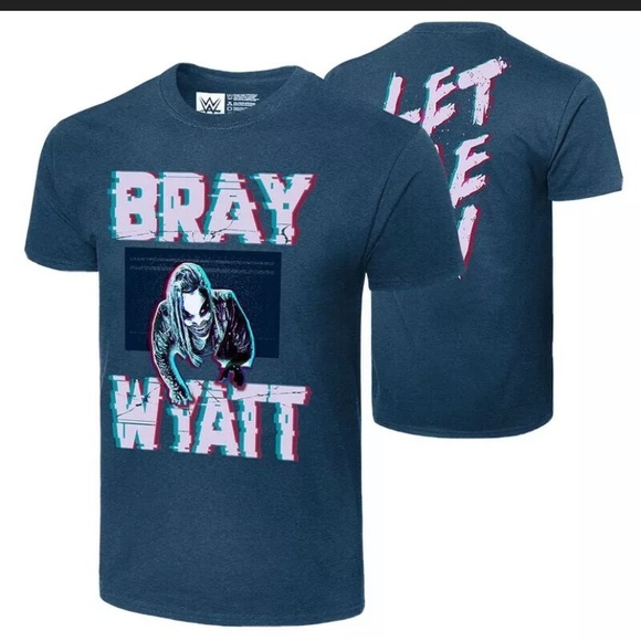 Bray Wyatt wrestling shirt Fiend YOWIE WOWIE WWE - Picture 1 of 1